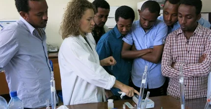 Explanation of a rapid test kit analysis