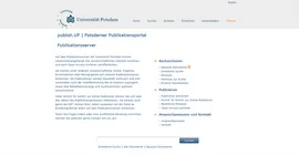 Der Publikationsserver der Universität Potsdam Publish.UP macht Open-Access-Veröffentlichungen einfacher. | Foto: Universitätsverlag