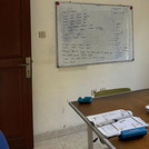Lernraum im Language Center der Udayana-Universität.