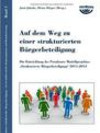 Cover von "Auf dem Weg zu einer strukturierten Bürgerbeteiligung. Die Entwicklung des Potsdamer Modellprojektes "Strukturierte Bürgerbeteiligung" 2011-2013"
