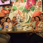 Dinner at buffet restaurant