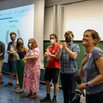 Siegerehrung und Verabschiedung Dr. Julia Offe