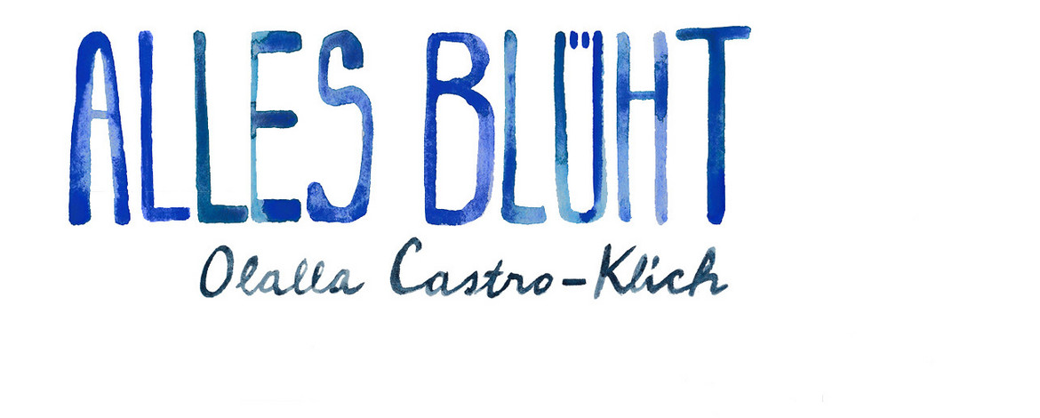 4 gemalte Töpfe mit verschiedenen Pflanzen