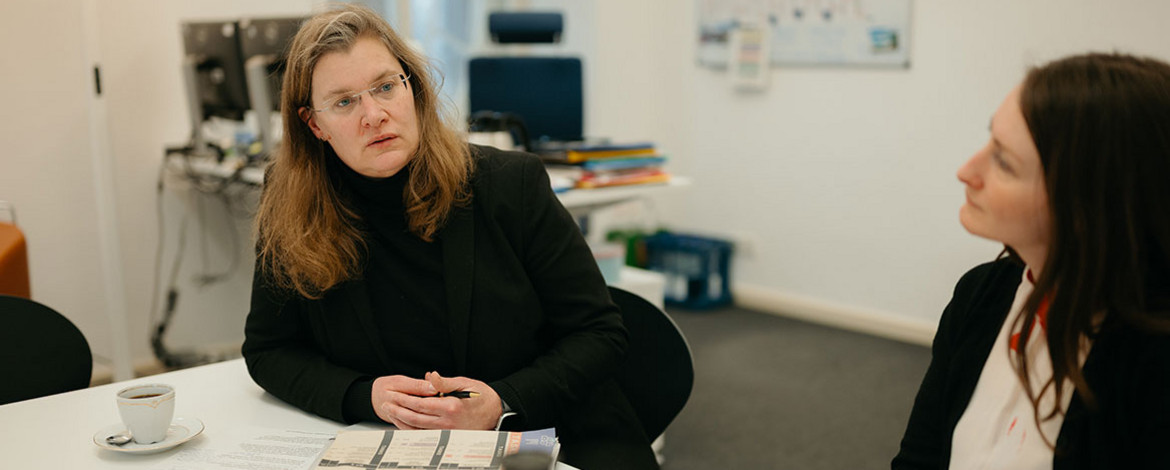 Dr. Britta van Kempen, Vizepräsidentin für Lehre, Studium und Europa der Universität Potsdam. - 