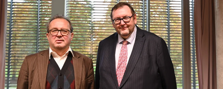Andrzej Pryba and Prof. Dr. Walter Homolka