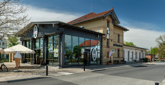 Die Präsenzstelle Velten direkt am Bahnhof | Foto: Thomas Roese