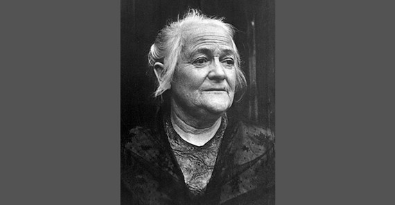 Politician and women's rights activist Clara Zetkin.