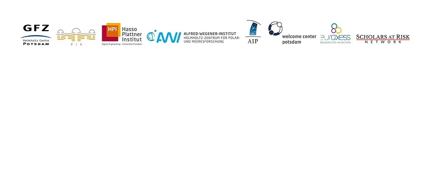 Helmholtz-Zentrum Potsdam Deutsches GeoForschungsZentrum | Potsdam-Institut für Klimafolgenforschung | Hasso-Plattner-Institut | Alfred-Wegener-Institut Helmholtz-Zentrum für Polar- und Meeresforschung | Leibniz-Institut für Astrophysik Potsdam | Euraxess | Welcome Center | Scholars at Risk Network