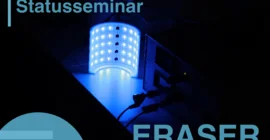 LED-Kammer mit ERASER Schriftzug