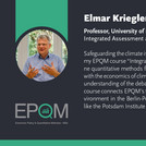 Photo of Elmar Kriegler