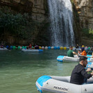 Geli Ali Beg, ein Wasserfall etwa 130 Kilometer von Erbil entfernt, ist ein beliebtes Ausflugsziel in der Region. | Foto: Valentina Meyer-Oldenburg