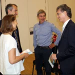 v.l.n.r. Prof. Schwaab, PD Dr. Salzwedel, Prof. Rahmstorf, Prof. Völler