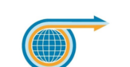 Eine hellblau, orangefarbene Weltkugel ist abgebildet. Darunter befindet sich der Schriftzug World Development in schwarzer Farbe.