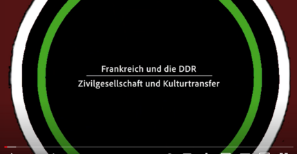 Screenshot video DDR und Frankreich