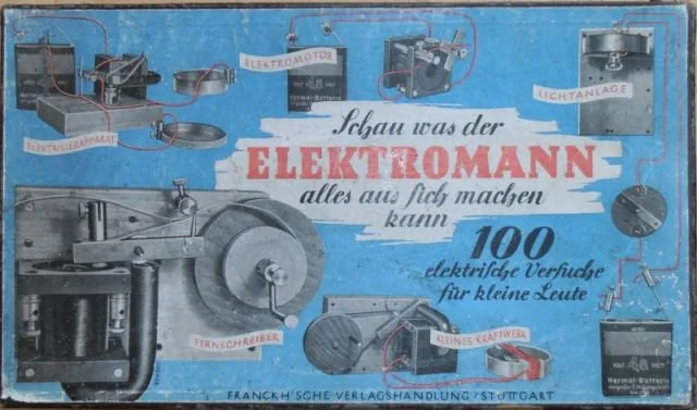 Kosmos Experimentierkasten "Elektromann" von 1940