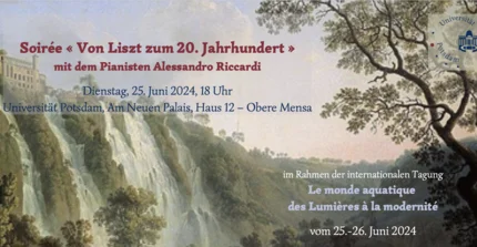 Klavierkonzert Alessandro Riccardi Von Lisyt zum 20.Jahrhundert 25.06.2024 Uni Potsdam