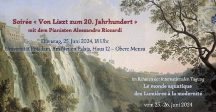 Klavierkonzert Alessandro Riccardi Von Lisyt zum 20.Jahrhundert 25.06.2024 Uni Potsdam