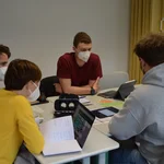 Die Teilnehmenden erarbeiten nach der Erprobung Konzepte für den Einsatz von VR im Geographieunterricht.