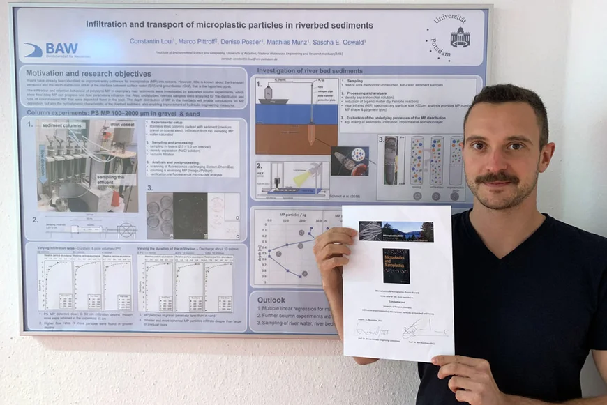Best-Poster Award für Constantin Loui