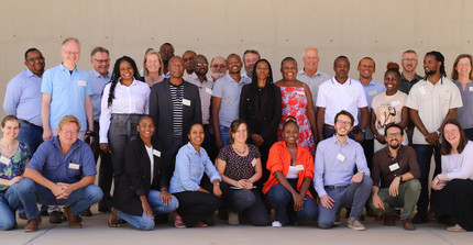Group picture showing the NamTip project members and stakeholders