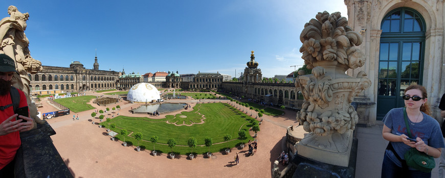 Field trip nach Dresden im summer of 2019.