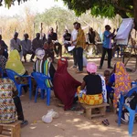 Meeting with farmers and experts
