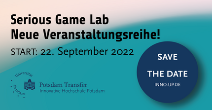 Serious Game Lab, neue Veranstaltungsreihe ab 22.September 2022