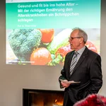 Begrüßung zum 15. Wissenschaftlichen Salon durch Prof. Dr. Bürklin