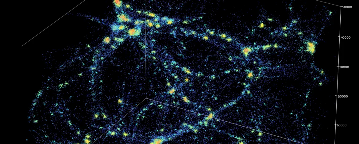 Visualisation einer kosmologischen Simulation - 