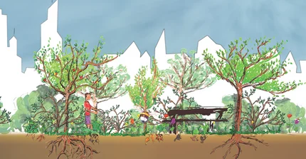 Urbane Waldgärten im Bundesprogramm biologische Vielfalt