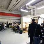 Coworking atmosphere at Urban Mill, Photo: Wulf Bickenbach