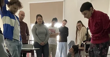 Miniworkshop mit Viktoria Lomasko