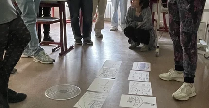 Miniworkshop mit Viktoria Lomasko