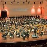 Chor und Orchester der Uni Potsdam beim großen Elias-Konzert