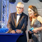 Verlosung der Tombola-Hauptpreise um Mitternacht mit Prof. Dr. Bernhard Dieckmann, Foto: C. Freytag |rotschwarzdesign