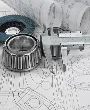 Utensilien zum technischen Zeichnen