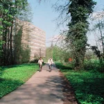 Kurze Wege: mit dem Fahrrad vom Wohnheim zur Vorlesung am Neuen Palais