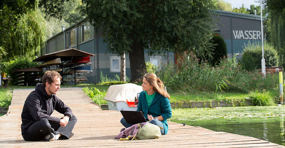 Hochschulsport auf Hermannswerder | Foto: Sandra Scholz