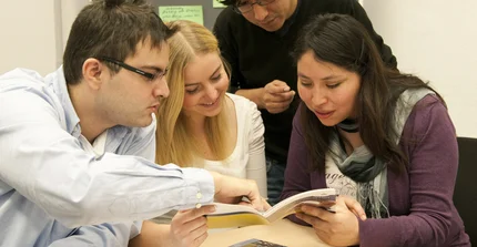 People sitting at a table
