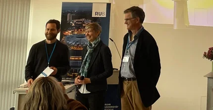 Dr Erwin Rottler receives his award