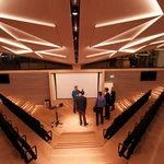 The unique architecture creates a new and open learning environment that is supposed to initiate innovative thinking and learning processes.