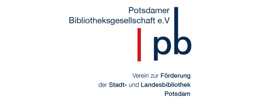 Logo of "Potsdamer Bibliotheksgesellschaft e.V."