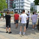 Ein Rundgang durch Drewitz mit Benjamin Karl, dem Sprecher der Bürgervertretung Drewitz.