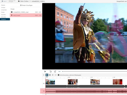 Audiodatei als zweite primäre Quelle