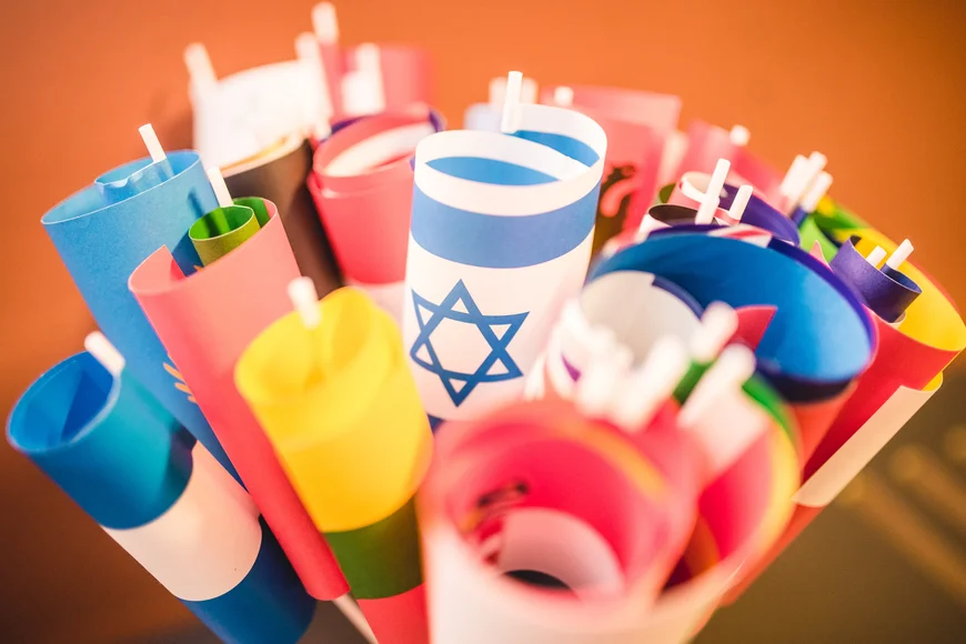 Flagen Schwerpunkt Israel