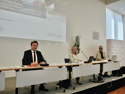 IHK Pressekonferenz Partnerkreisstudie "Wohnraumsituation von Auszubildenden in Westbrandenburg"