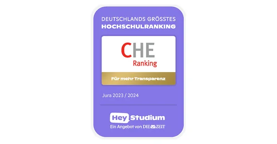 Siegel des CHE Rankings