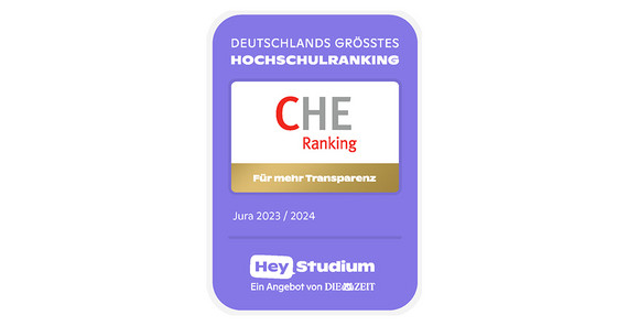 Siegel des CHE Rankings