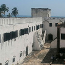 Elmina Castle: Blick auf den Innenhof der Soldaten