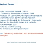 Folie vom Beitrag von Raphael Zender